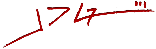 Josh Galt signature